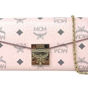 mcm tracy crossbody pink